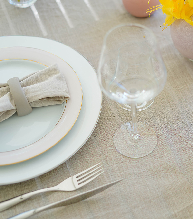 Lykke borddekking biffkniv og spisegaffel