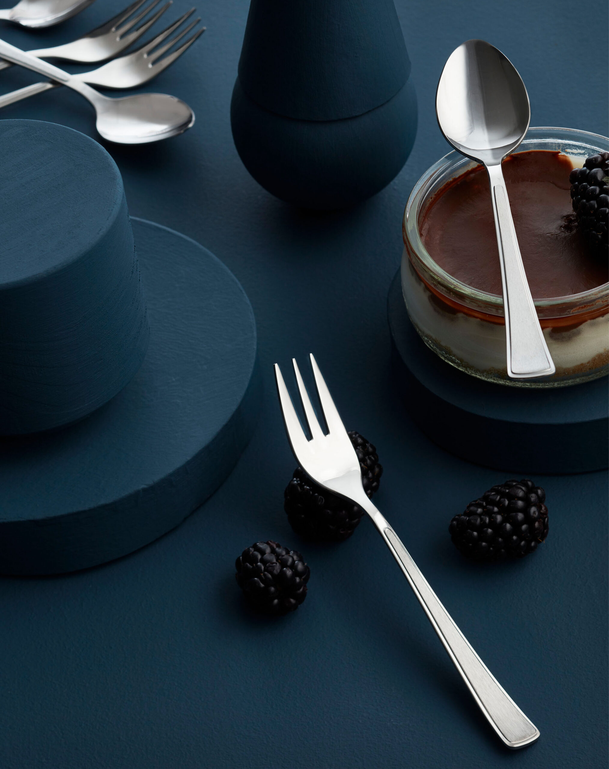 Ramona kake og dessertbestikk