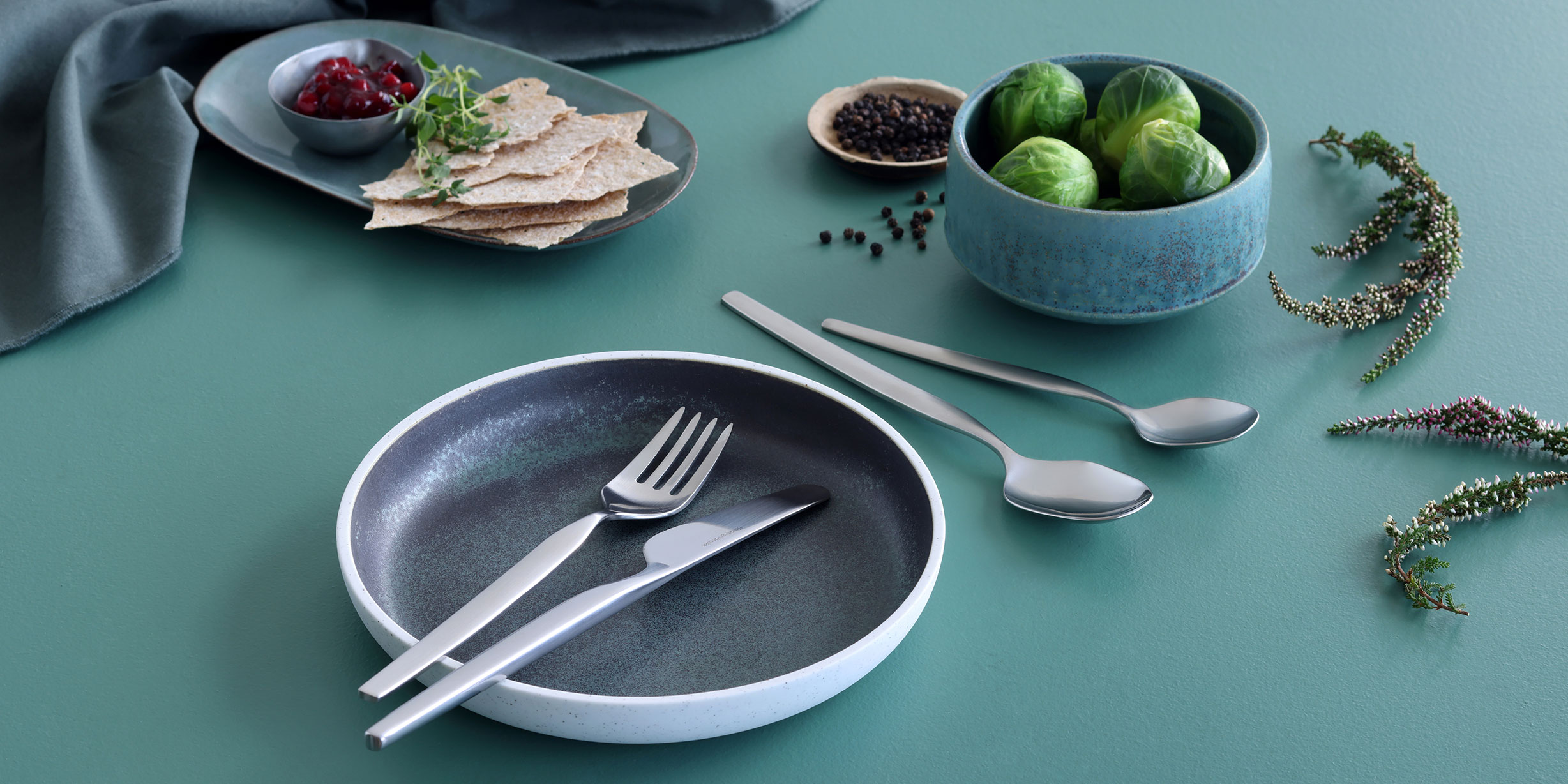 Oda bestikk på spisebord